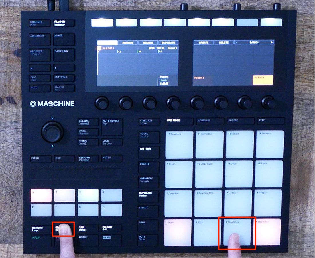 Maschine MK3 の使い方③ パターンの概要と操作