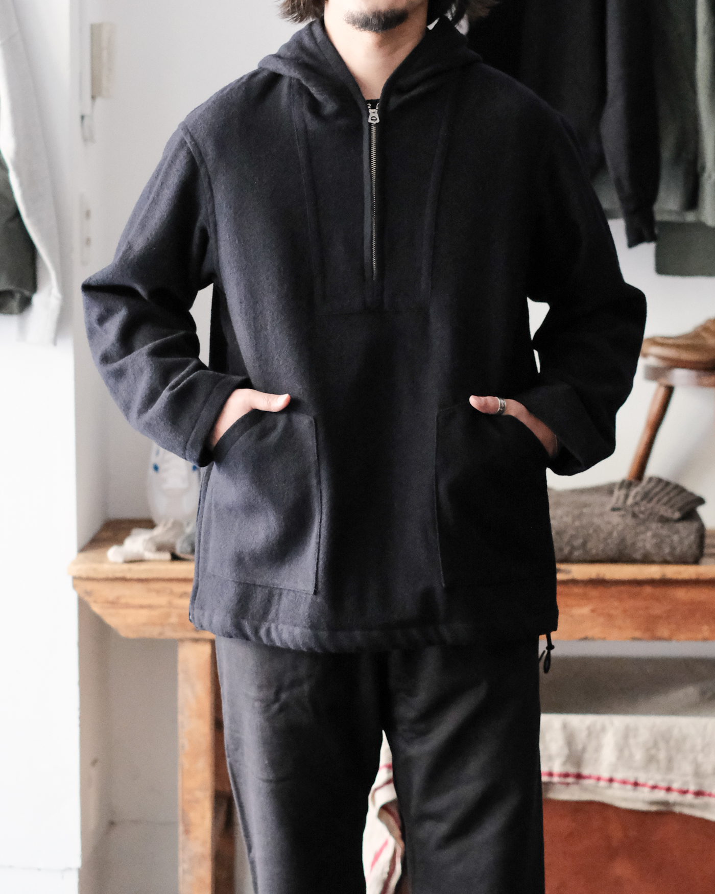 MOUNTAINEER ANORAK col.Dark Navy - Sleepy PEOPLE | スリーピーピープル