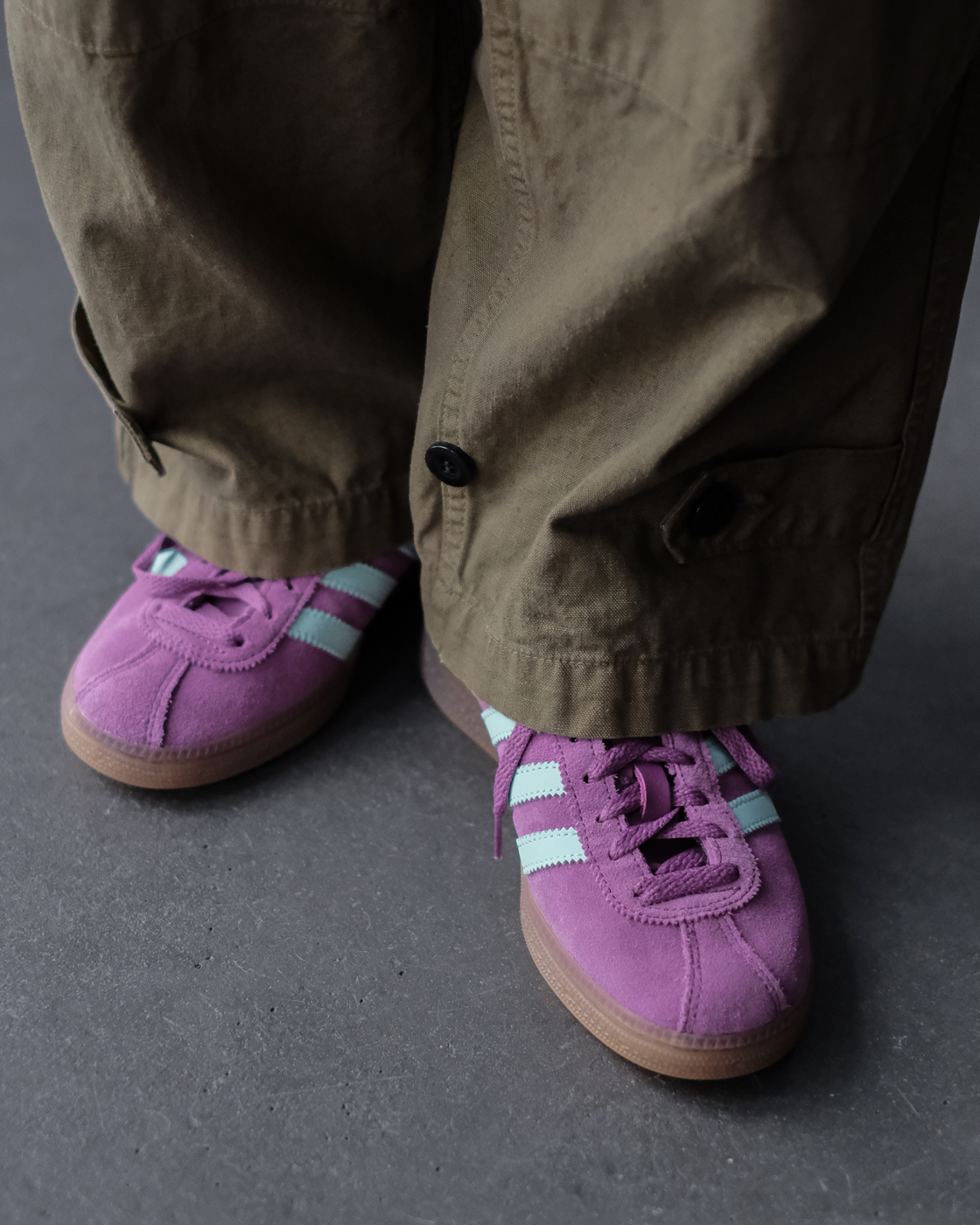 MUNCHEN col.Rich Mauve × Clear Mint - Sleepy PEOPLE | スリーピー