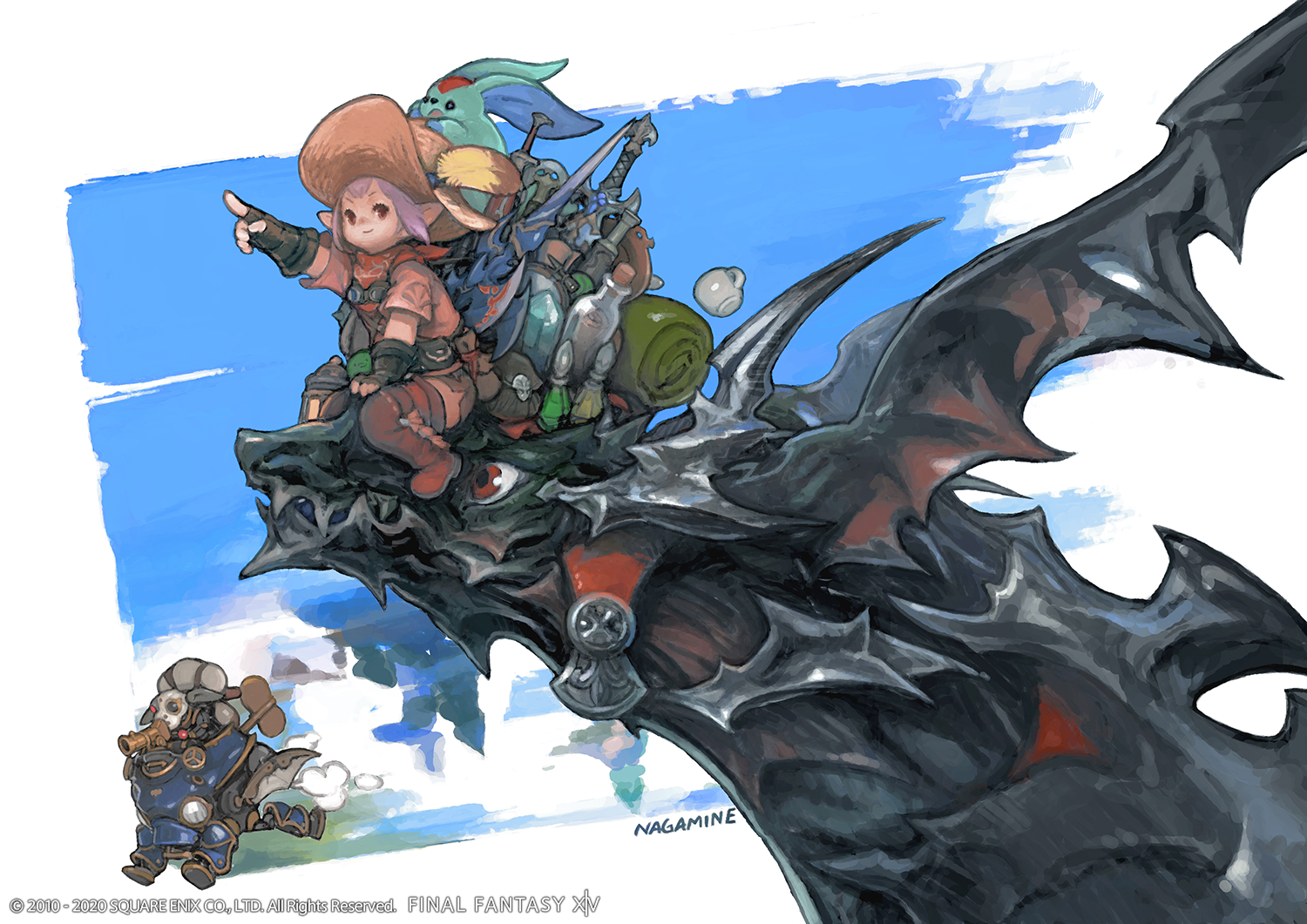 拡張パック「蒼天のイシュガルド」がフリートライアル入りし、レベル60