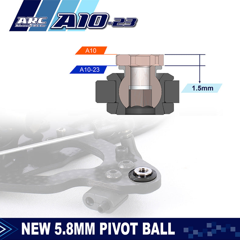 ARC R100035 A10-23 Electric Touring Car Kit (Carbon Chassis) – Smokem