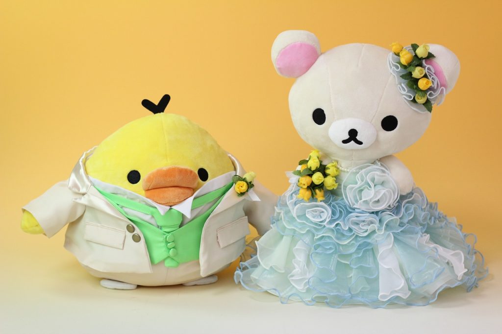 No．2314キイロイトリ＆コリラックマのウェルカムドール | スモール