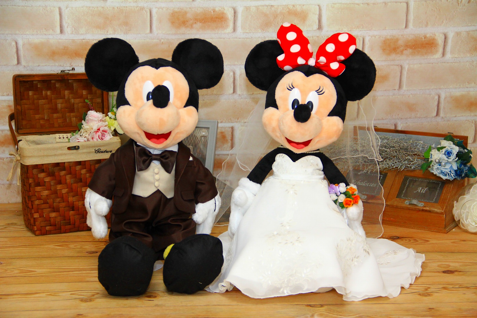 No.5831 ミッキー＆ミニーのウェルカムドール | スモールハピネスの