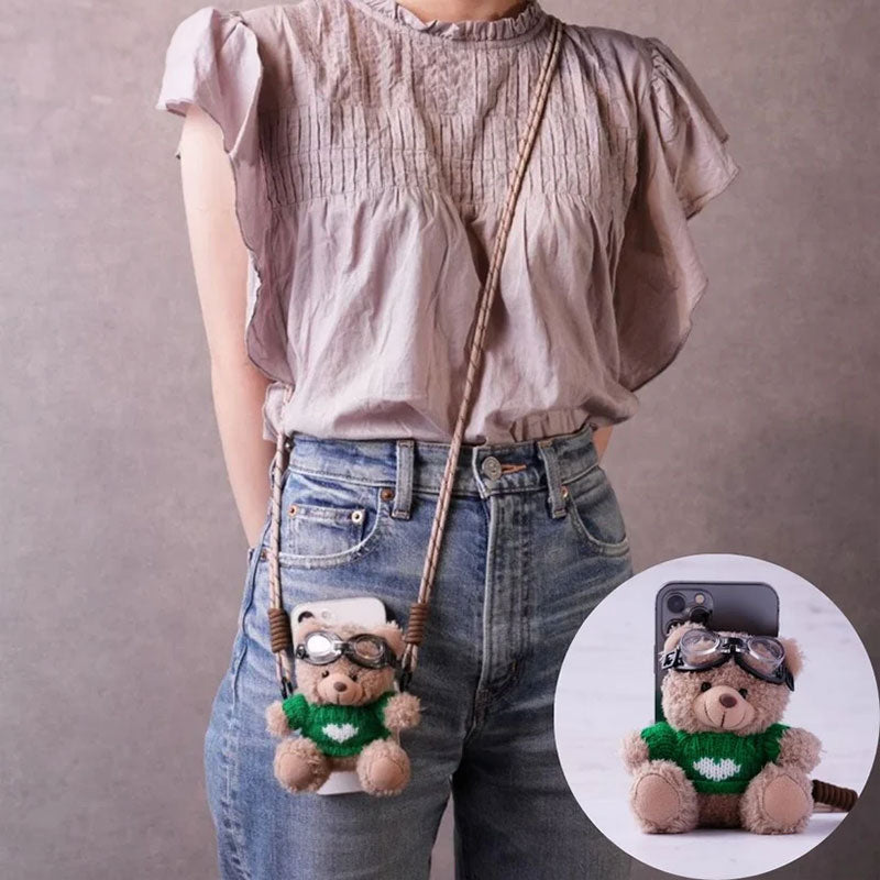 10バリエーションベアドールサイドクリップスマホショルダー