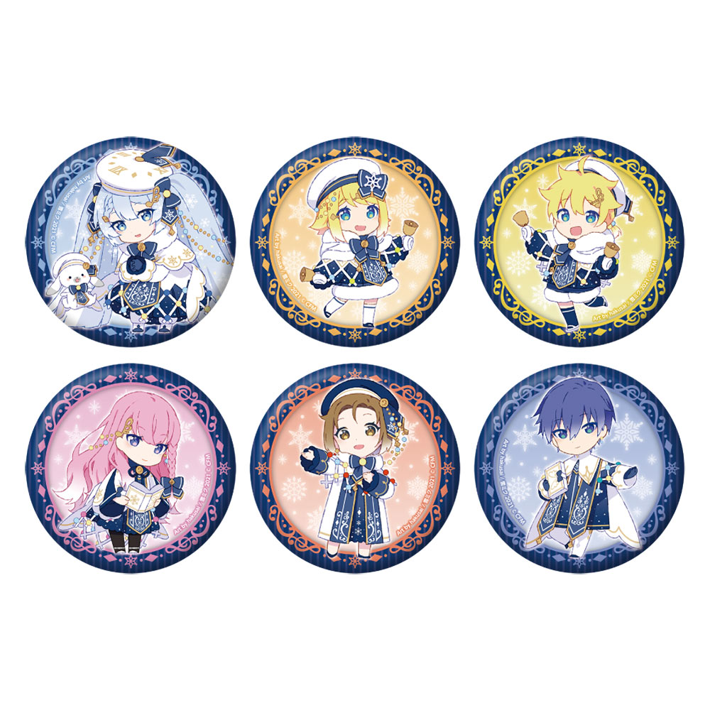 グッズ]SNOW MIKU 2021 ぷにぷに缶バッジ(全6種) | SNOW MIKU 2021