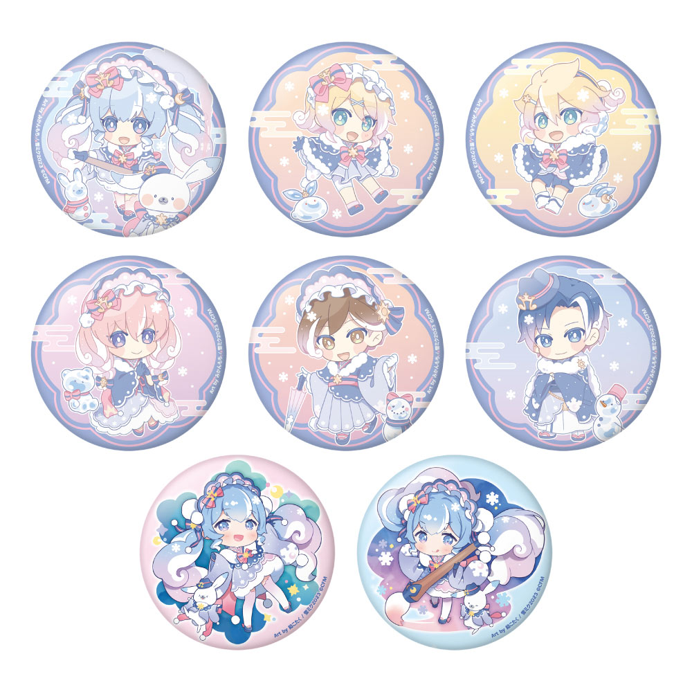 グッズ]SNOW MIKU 2023 ぷにぷに缶バッジ（全8種）｜SNOW MIKU 2023