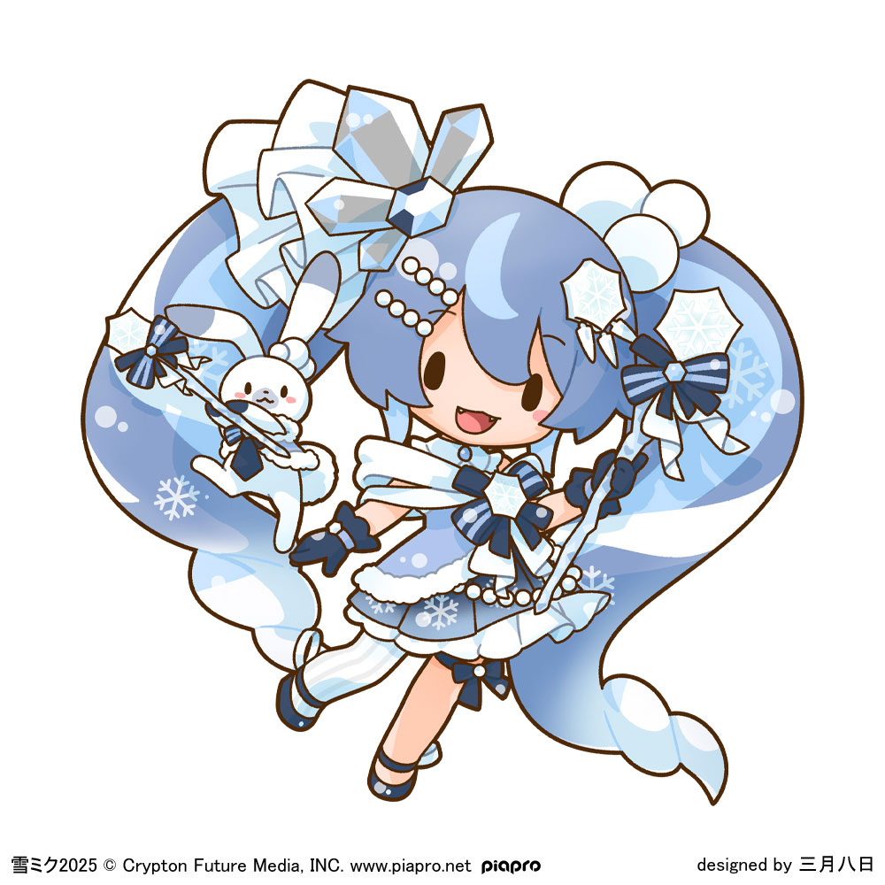 グッズ]雪ミク2025 ふわぷち どでかジャンボぬいぐるみ｜SNOW MIKU 2025