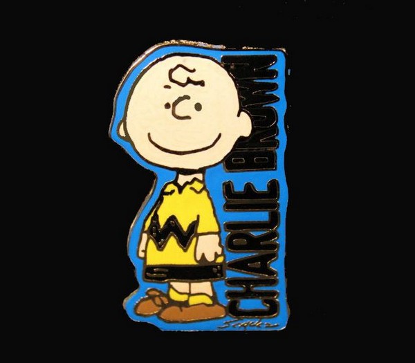 Charlie Brown Name Pin | snoopn4pnuts.com
