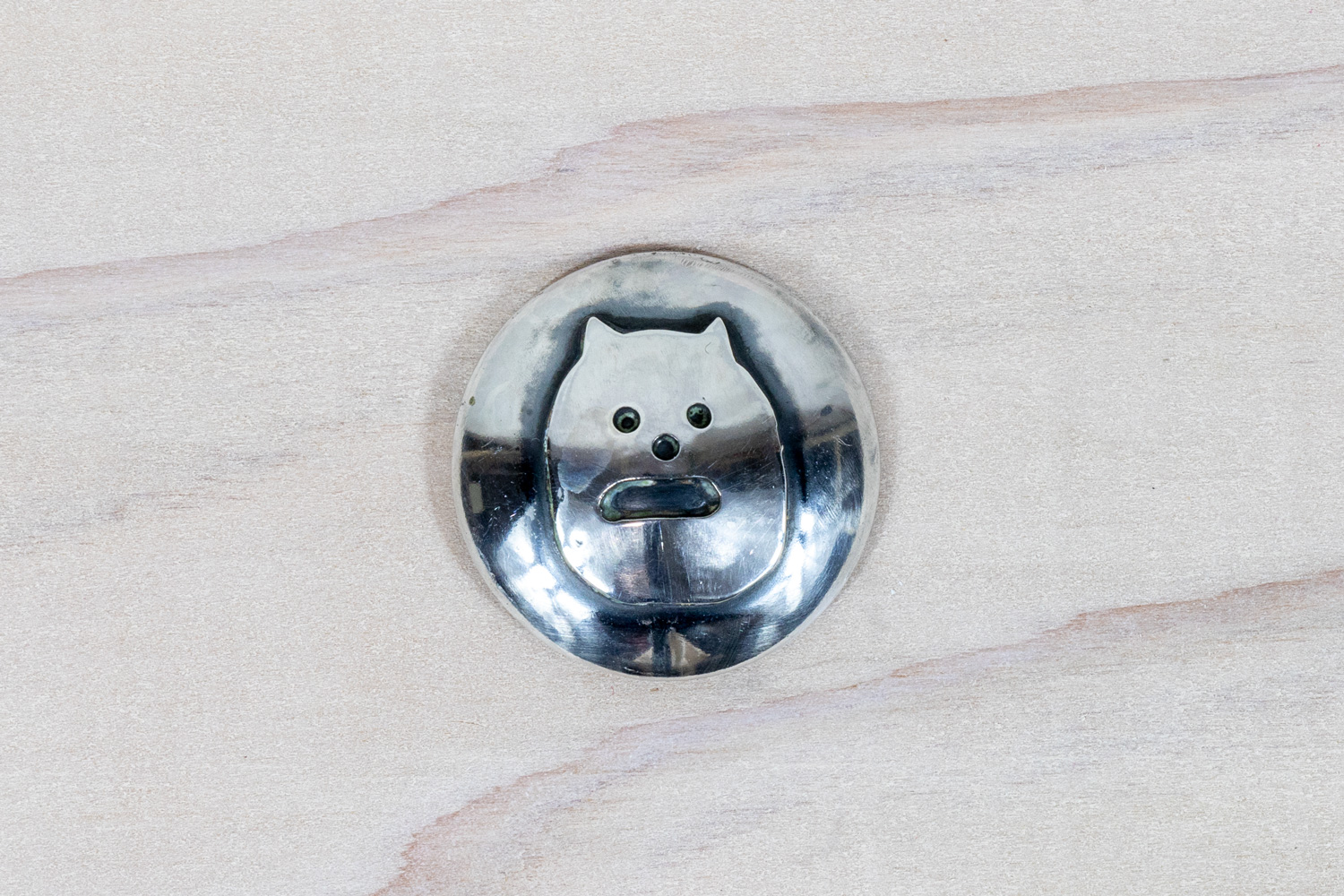 シーサープレーンコンチョ】シルバーコンチョ／直径20mm／Silver925