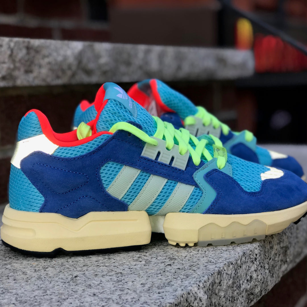 Adidas ZX Torsion Bright Cyan Linen Green Blue EE4787 – Sneaker