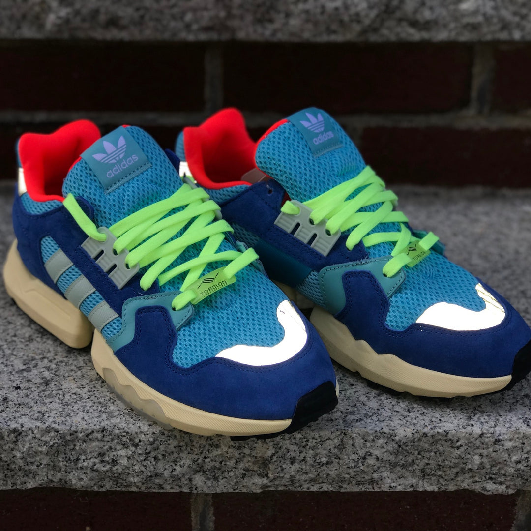 Adidas ZX Torsion Bright Cyan Linen Green Blue EE4787 – Sneaker