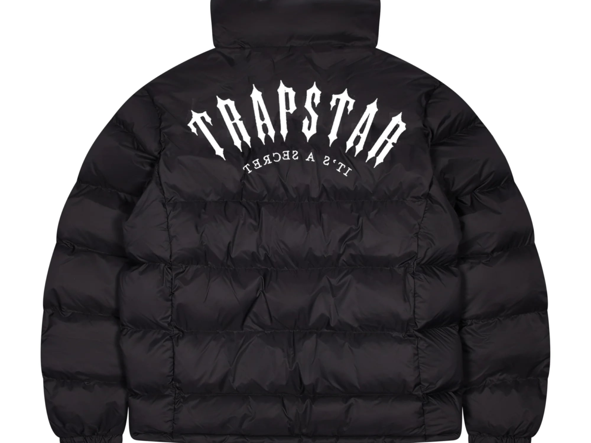 トラップスター アイアンゲート アーチ パファー ダウンジャケット