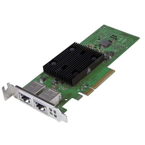 Broadcom® 57416 デュアルポート 10Gb, Base-T, PCIe トアダプタ, ロー