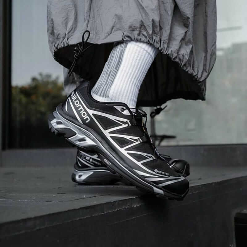 Salomon XT-6 Gore-Tex Black Silver (L47450600) | Snrkickz