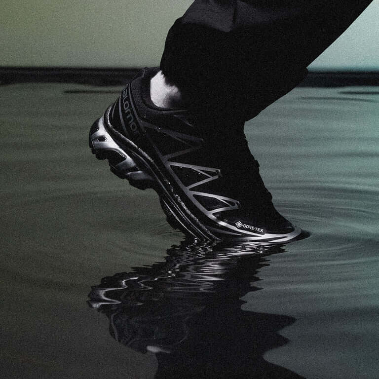 Salomon XT-6 Gore-Tex Black Silver (L47450600) | Snrkickz