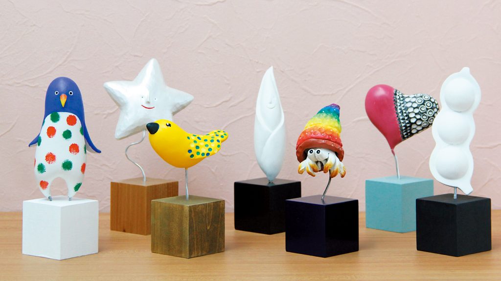 石粉ねんど「フィギュモクレイ」で夢の生き物をつくろう – WEB 図工