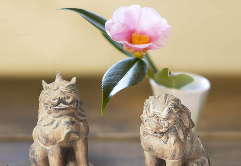 TanaCOCORO[掌] WOOD 獅子/狛犬 - インテリア仏像のイスム