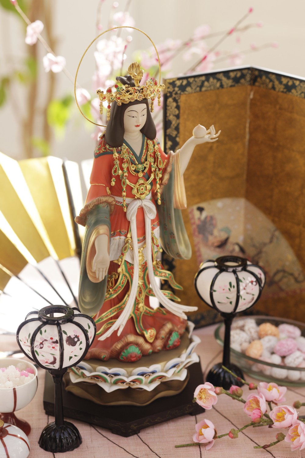 イスム 吉祥天（復元極彩色仕様） | 仏像フィギュアのイスムウェブショップ