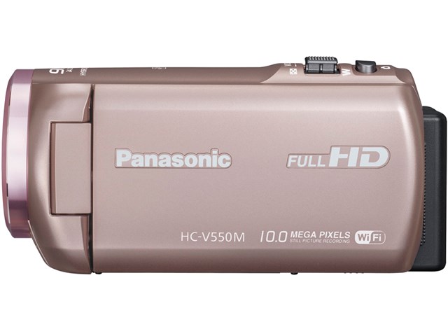 Panasonic パナソニック HC-V550M ピンク 動作OK 1週間保証/9211