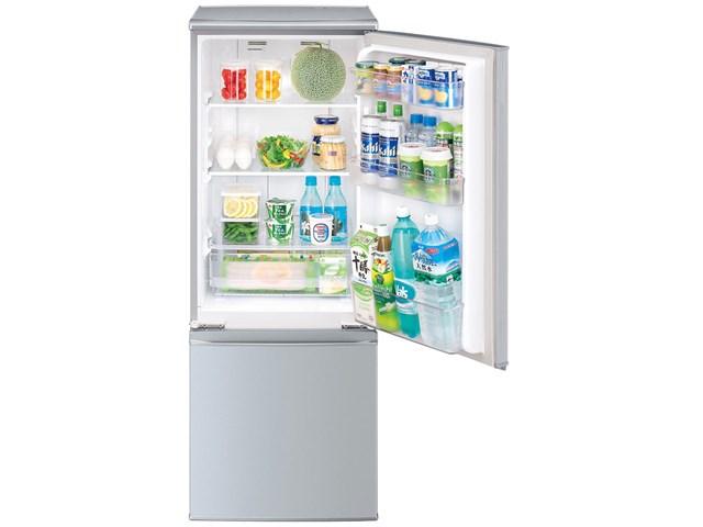 シャープ【SHARP】167L 冷蔵庫 つけかえどっちもドア シルバー系 SJ
