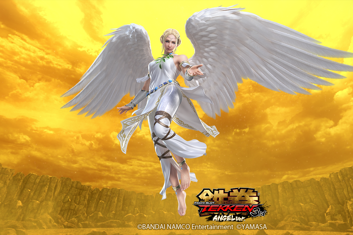 パチスロ鉄拳3rdエンジェルVer． 壁紙：SLOT＋