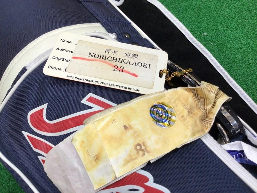 超レア！青木宣親選手が2006年WBCで使用したバットケースが入荷