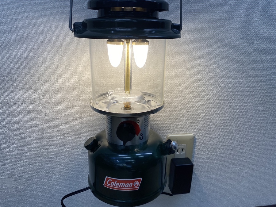 何かが違う？コールマンから廃盤のノスタルジアLEDランタン[2022.04.20