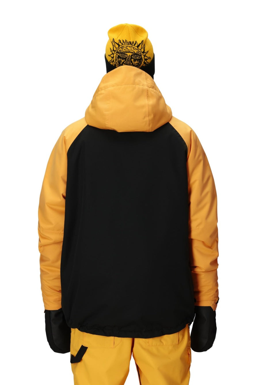 686 ロクハチロク MENS GEO INSULATED JACKET YELLOW GOLD COLORBLOCK