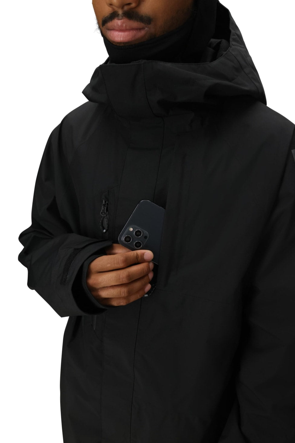 686 ロクハチロク MENS GORE-TEX CORE SHELL JACKET BLACK 25-26