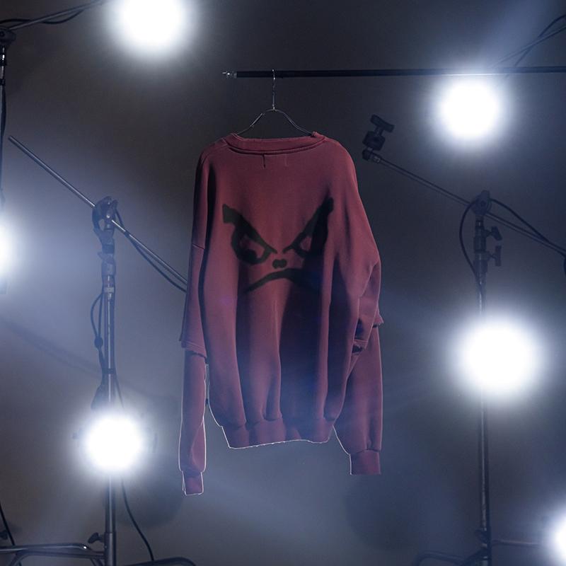 BAD PEOPLE x BADBOY バッドバッドレイヤードスウェット【RED】 | FCO