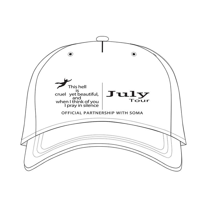 July Tour CAP WHITE | JJJ（JJJ） | SPACE SHOWER STORE（スペシャ