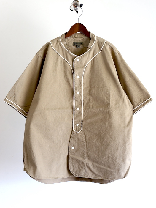BASEBALL SHIRT S/S [ Nigel Cabourn ] - spares