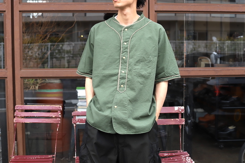 BASEBALL SHIRT S/S [ Nigel Cabourn ] - spares