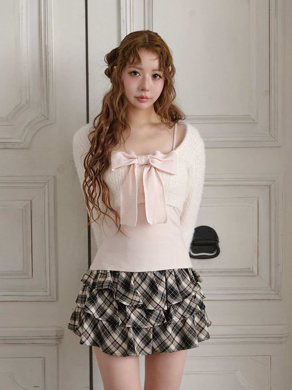 BUBBLES】リボンニットアンサンブル | sparkling mall online store