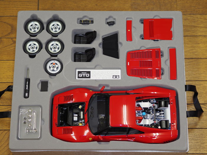 1/12 Ferrari 288GTO セミアッセンブルモデル TAMIYA【組み立て