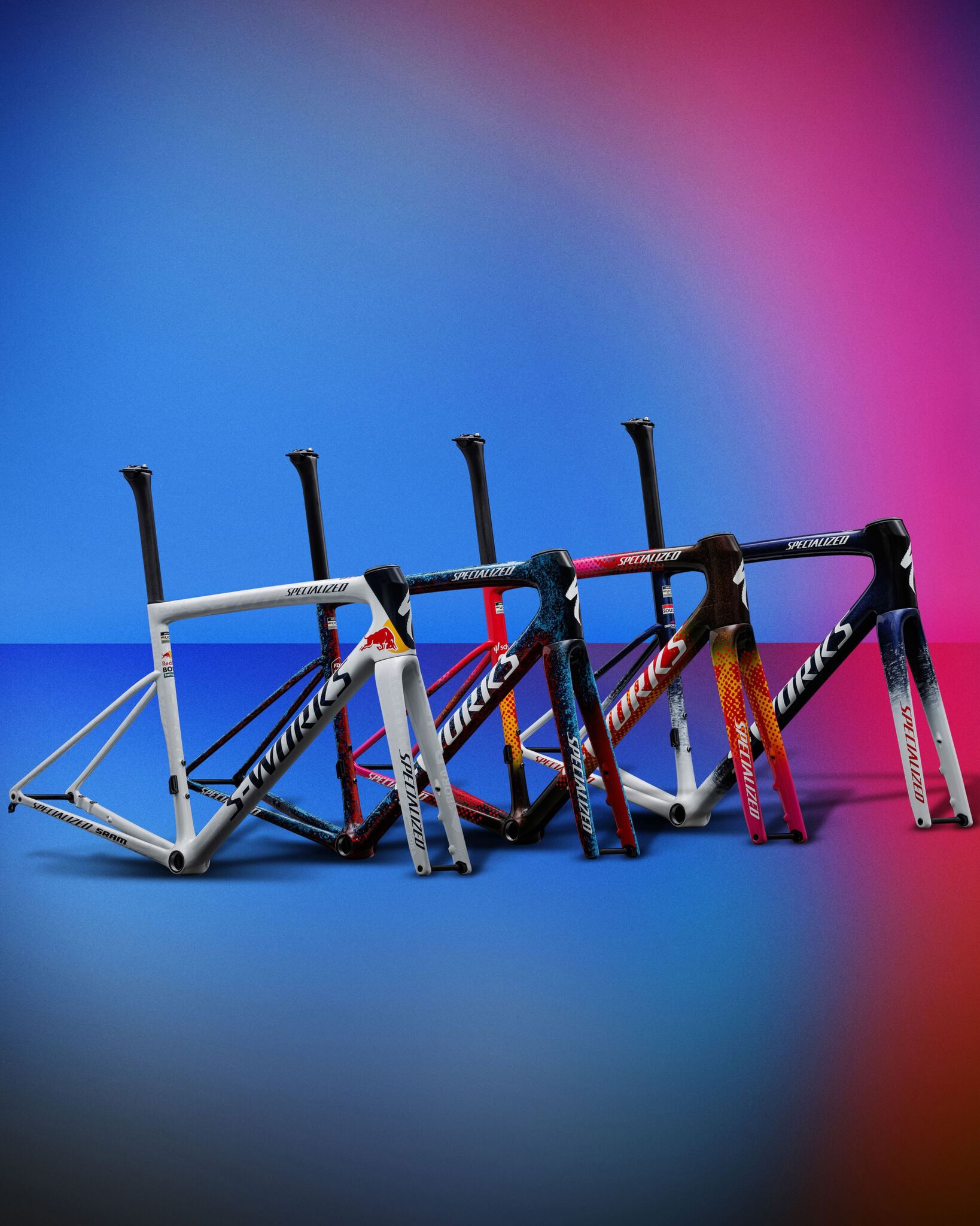 S-Works Tarmac SL8 フレームセットにチームカラーが数量限定で登場