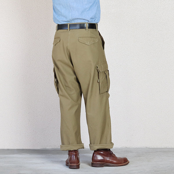 ARMY CARGO PANT / BACK SATIN / KHAKI / (SIZE: W30 - W40) — SPEEDWAY