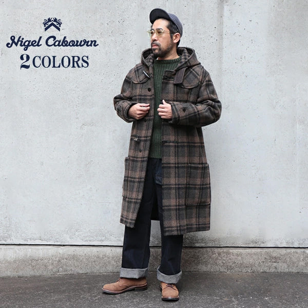 SALE / 4 POCKET DUFFLE COAT / FOX BROTHERS FABRIC — SPEEDWAY