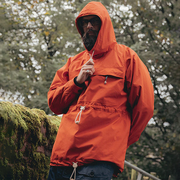 LE5 MORSHEAD SMOCK VENTILE / DARK ORANGE — SPEEDWAY