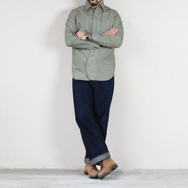 BRITISH OFFICERS SHIRT / DARK GREEN — SPEEDWAY