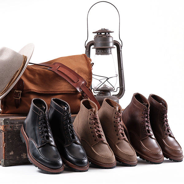 CHAPMAN BOOTS / HORWEEN LEATHER CXL / BLACK — SPEEDWAY