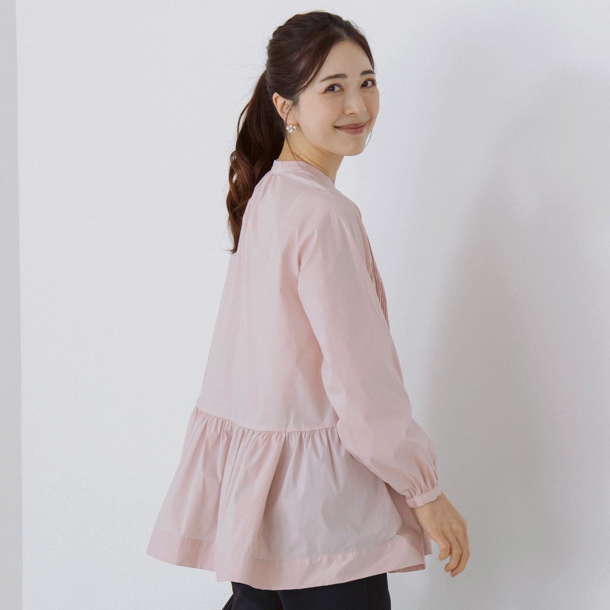 SONO】ミニフリルチュニックブラウス【20250912】 | Spendard.com