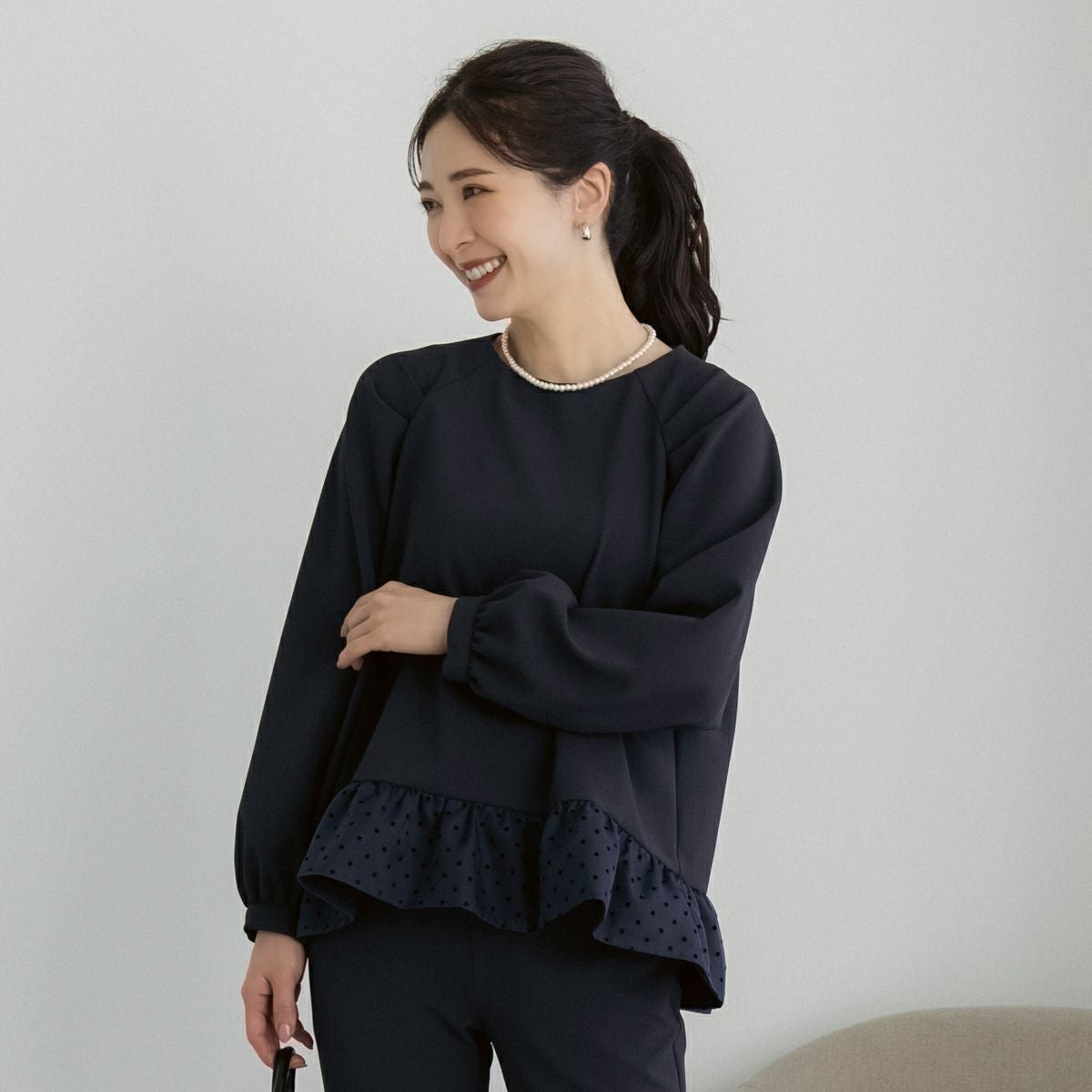 SONO NAVY】ユーティリティティアードプルオーバー【20260116