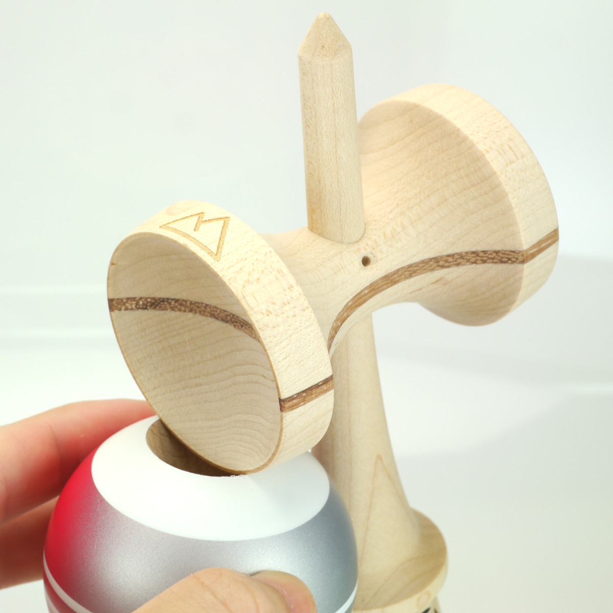 Cereal Kendama - STEEL ROSE Ascent Shape