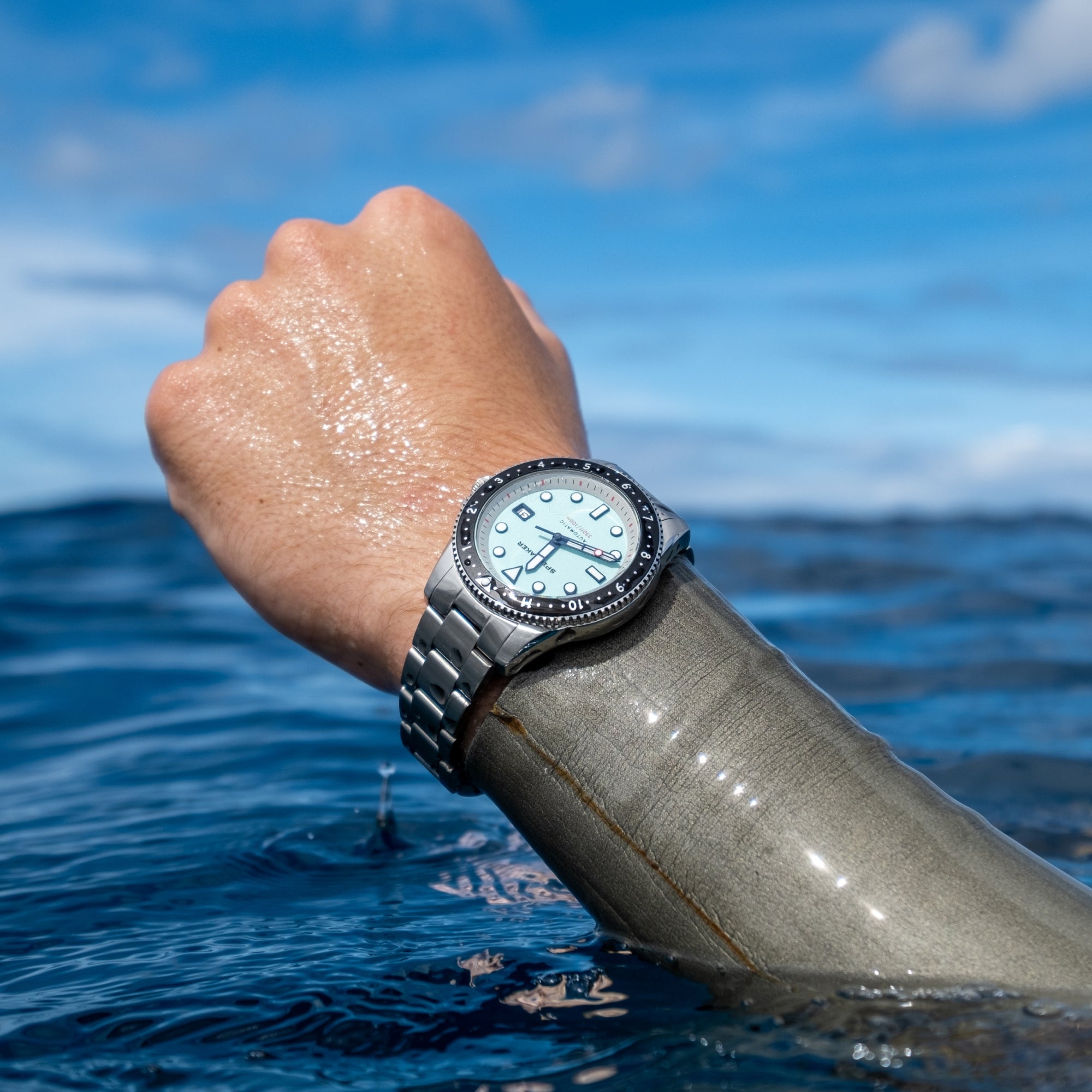 Saxe Blue | Croft Pioneer Automatic – Spinnaker Watches