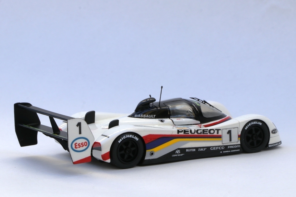 FINISH!!!!! STARTER 1/43 PEUGEOT 905 Evo. 1992 LE MANS WINNER