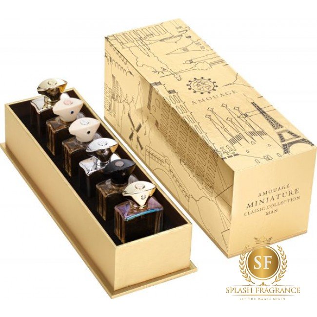 Amouage Classic Man Collection Miniature EDP 7.5ml (Set of 6