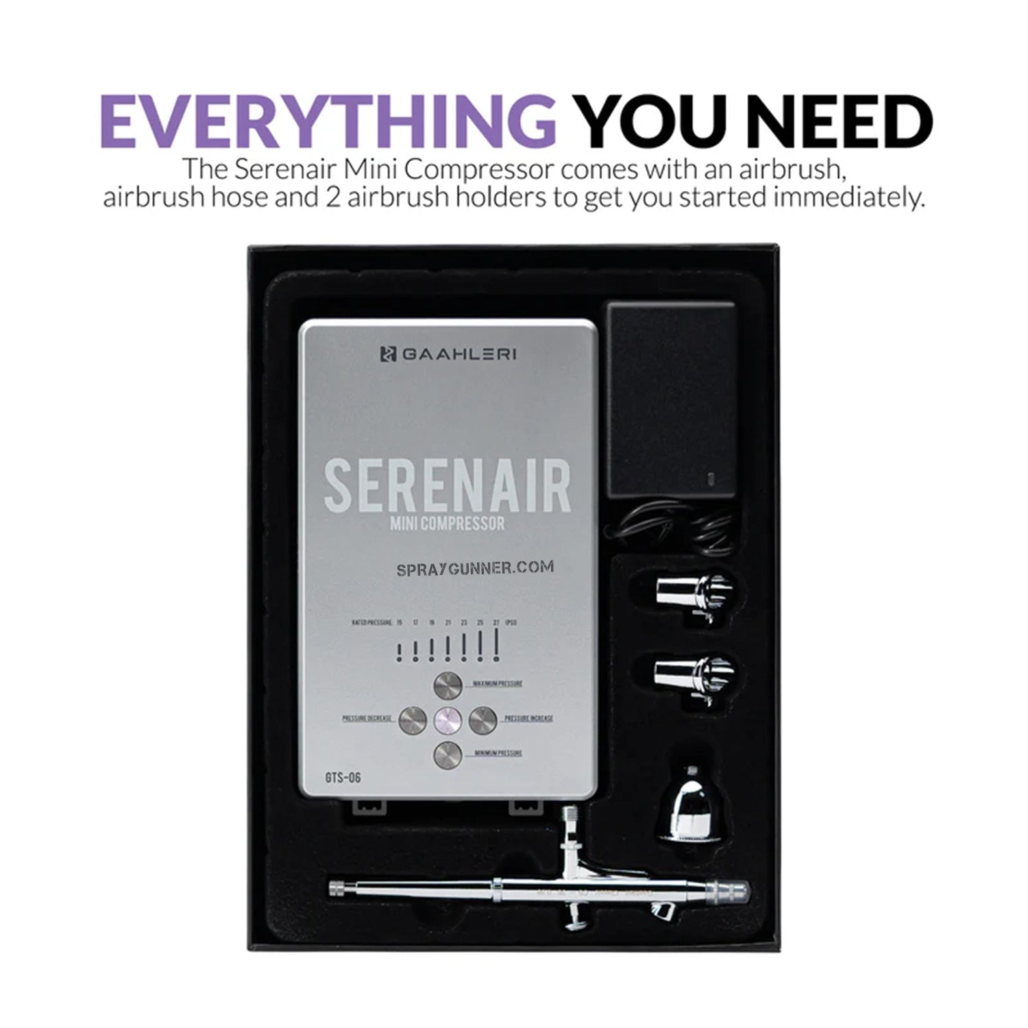 GAAHLERI Ambition Series GTS-06 Serenair Mini Compressor (US Ver.) -