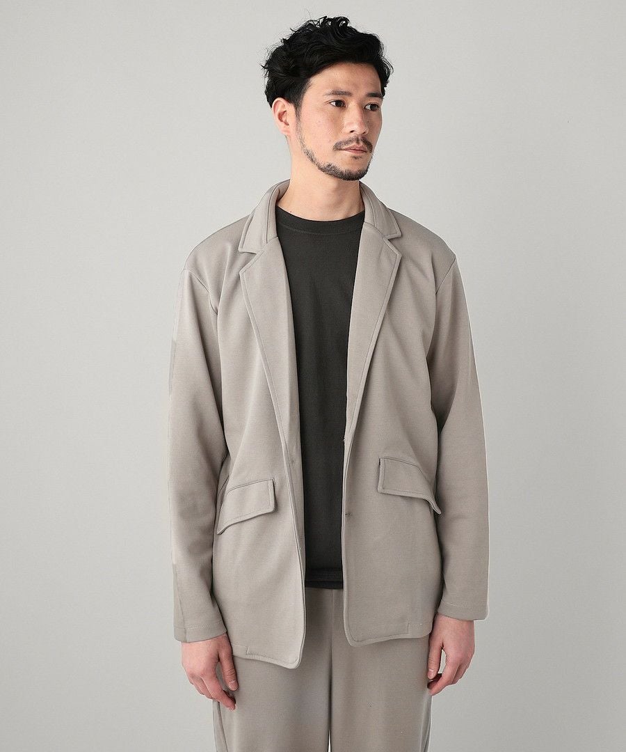 TCダンボールストレッチ テーラードジャケット＆パンツセットアップ