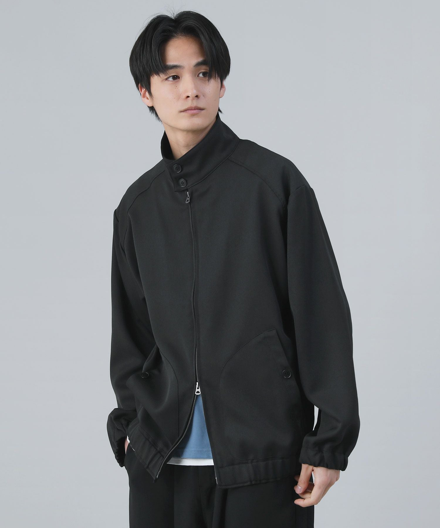 日本製Naturemier（ナチュレミア）TECHレトロへリンボンハリントン